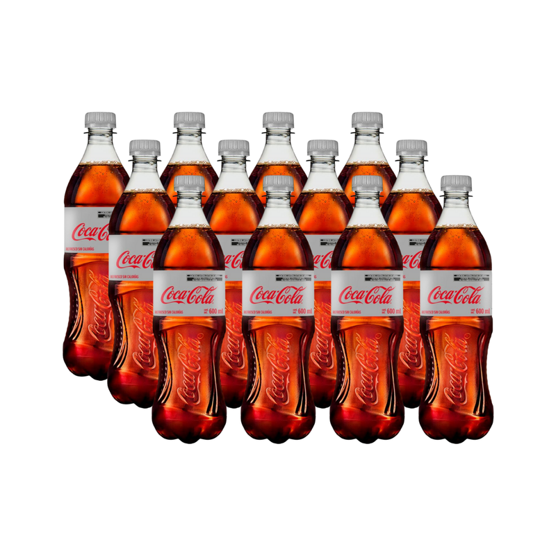 Coca Cola Ligth 600 Ml /12 Pza Pet 