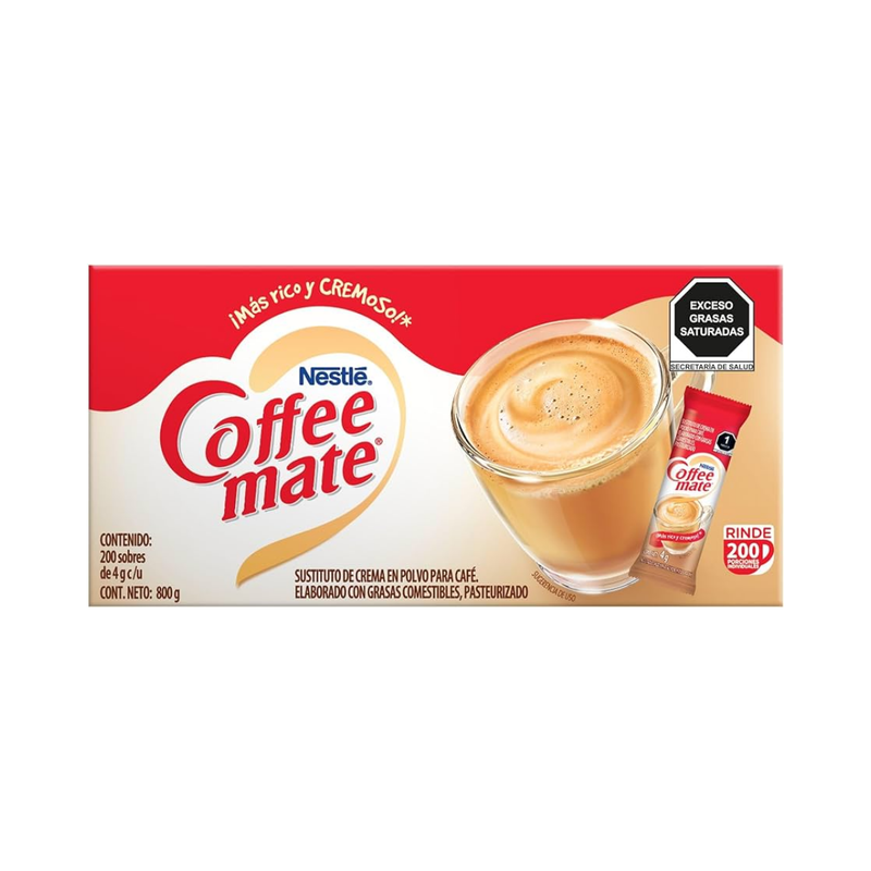 Crema Coffe Matte Caja Con 200 Pza 