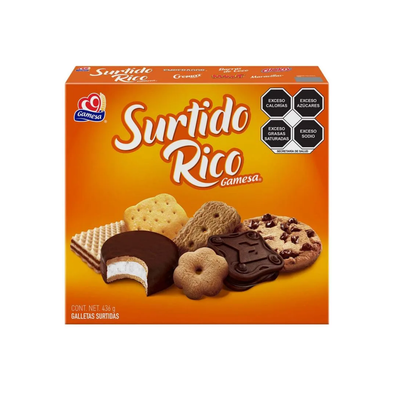 Galletas Surtido Rico Gamesa 436 Gr