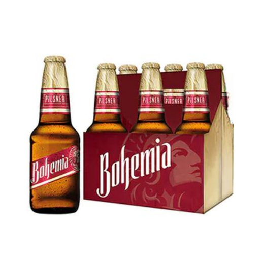 Cerveza Bohemia De Vidrio 355Ml /6 Botellas