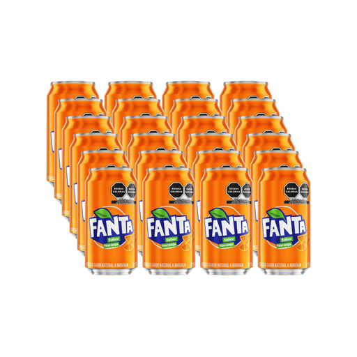 Fanta Naranja Lata 355 Ml/24 Pza 